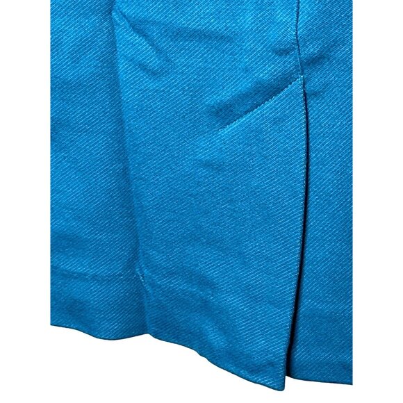 Cabi Blue Teal Pencil Skirt • Women’s 4 • Work Career Mini - Picture 8 of 12